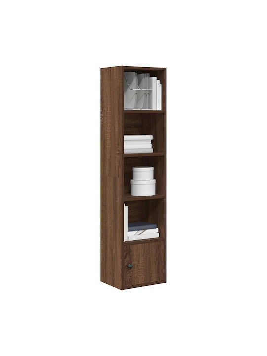 Shelf Floor Brown Oak 31x24x127cm