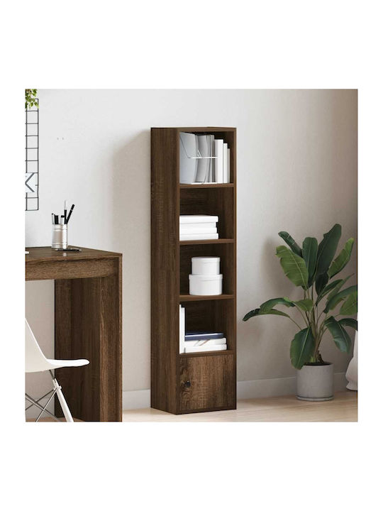 Bibliothek Brown Oak 31x24x127cm