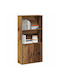 Bookcase Coffee 60x24x120cm