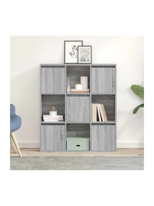 Βιβλιοθήκη Γκρι Sonoma 89x24x101.5εκ.