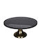 JK Home Decoration Tortieră din Aluminiu Negru 29x29x14buc