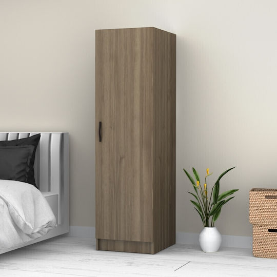 Single Door Wardrobe Victoria Walnut 50x60x181cm