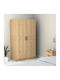 Doppeltür Kleiderschrank Victoria Natural Beech 100x60x181cm
