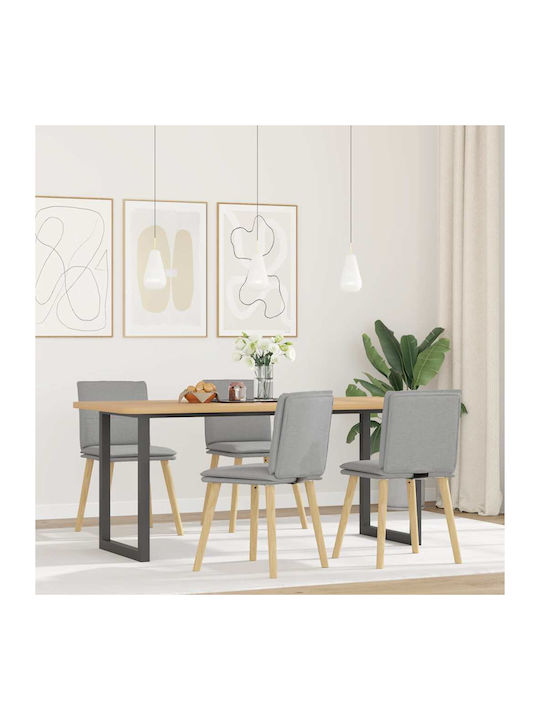 Stühle Speisesaal Cloud Grey 4Stück 45x54x86cm
