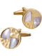 Martin & Co Cufflinks in Gold Color
