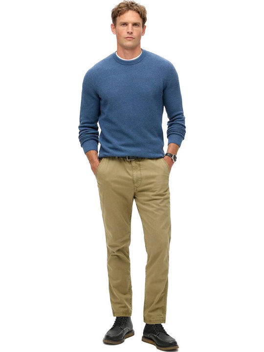 Superdry International Παντελόνι Chino Light Kh...
