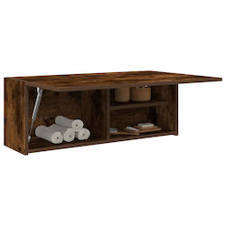 vidaXL Cabinet de baie L80xA25xÎ30cm Maro