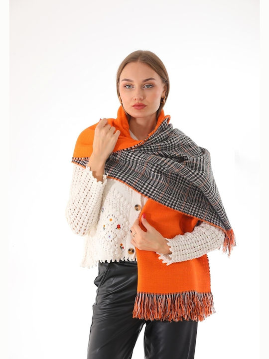 Concept Women's Wool Scarf Orange