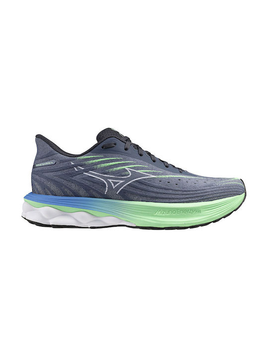 Mizuno Wave Skyrise 6 Sport Shoes Running Blue