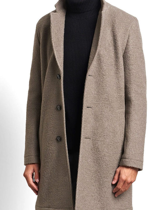 Hugo Boss Ανδρικό Παλτό Γκρι 50528187-252