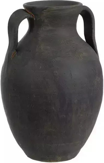 Ixia Regal Decorative Vase Gray 27x27x41cm
