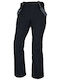 Northfinder NO-4971SNW-269 Women's Trousers for Ski & Snowboard Soft Shell Black