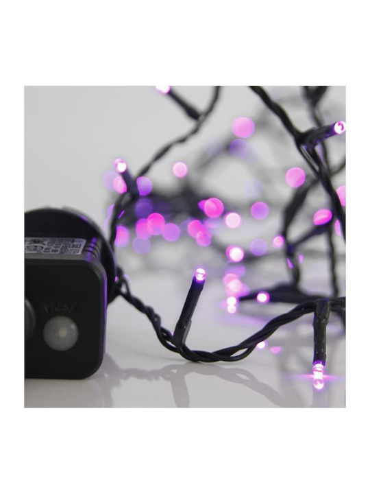 240 Lights LED 11.95m. Purple in String 1pcs