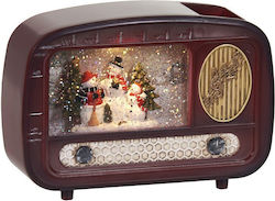Weihnachts Schneekugeln Radio Dekorative Beleuchtete Radio Weihnachts Schneekugeln Radio Dekorative Beleuchtete Radio