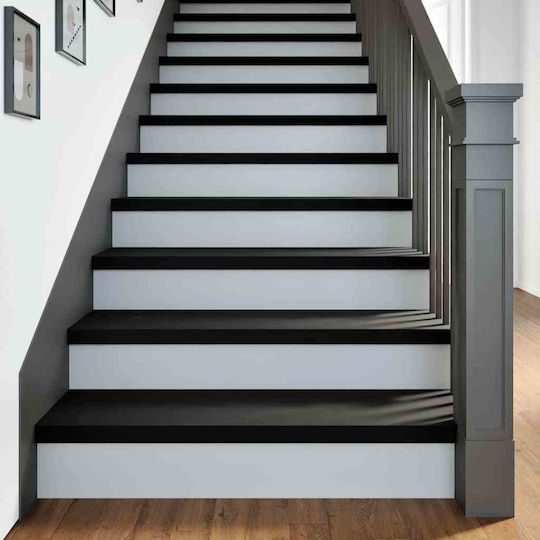 Vidaxl Stair Treads 16 Pieces Dark Brown Solid Oak Wood Brown