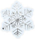 Snowflake Napkins 16pcs