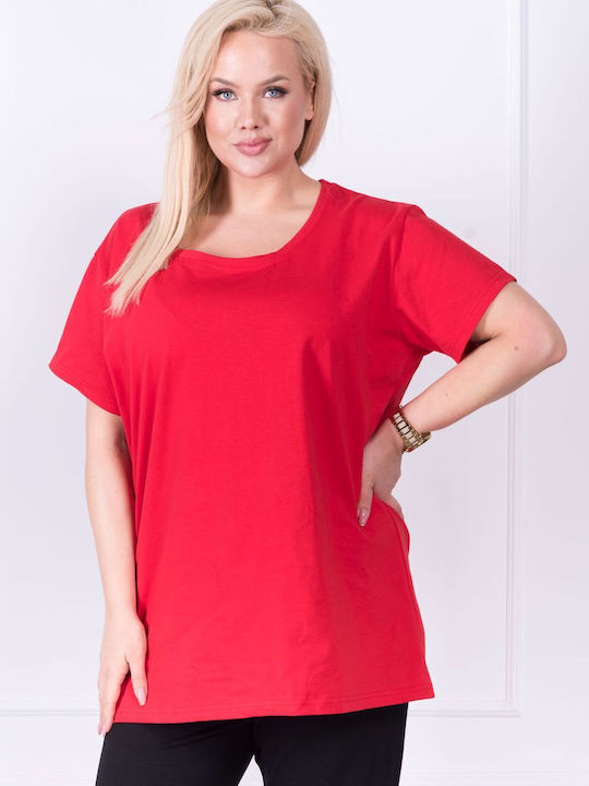 Remix Women's Blouse Red