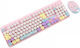 Total Gift XL2452G UNICORN Kabellos Tastatur & Maus Set Englisch US Rosa