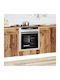 Porto Lower Oven Cabinet Coffee 60x46x81.5pcs