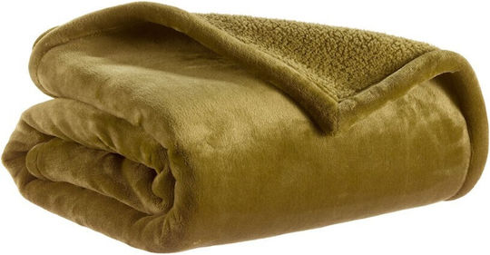 Vivaraise Cuvertură Extra-dublu Microfibra Romarin 220x240cm