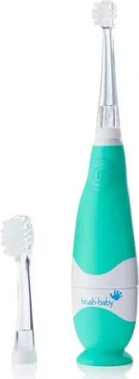 Brush Baby Babysonic Children's Electric Toothbrush for 0m+ Teal with Replacement Heads