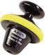 Abus Granit Victory X Plus Roll Up 68 Motorcycle Disc Brake Lock in Yellow
