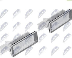 Φώτα Πινακίδας Led για Renault Clio / Espace Dacia Duster / Lodgy / Logan Φώτα Πινακίδας Led για Renault Clio / Espace Dacia Duster / Lodgy / Logan