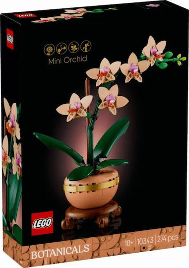 LEGO Botanical Collection Mini Orchid για 18+ Ετών 274τμχ