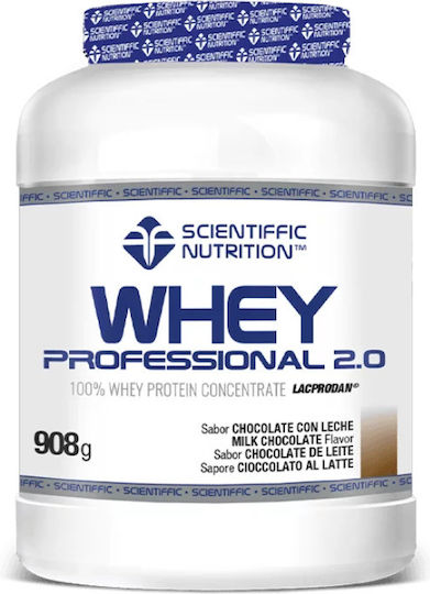 Scientiffic Nutrition Professional 2.0 Βιολογική Πρωτεΐνη Ορού Γάλακτος με Γεύση Milk Chocolate 908gr