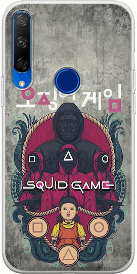 Squid Game Huawei Honor 9x Flexible Tpu Διάφανη Σιλικόνη
