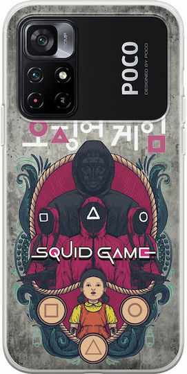 Squid Game Xiaomi Poco M4 Pro 4g Flexibles TPU Transparentes Silikon