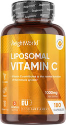 WeightWorld Liposomal Vitamin C Витамин 1000мг 180 капси