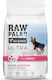 VetExpert Raw Paleo 2kg Trockenfutter für Erwachsene Hunde Kleine Rassen mit Schweinefleisch ohne Körner