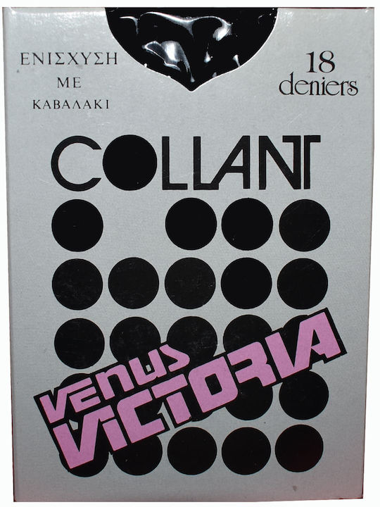 Venus Victoria Women's Pantyhose Black