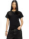 Damen T-Shirt Black