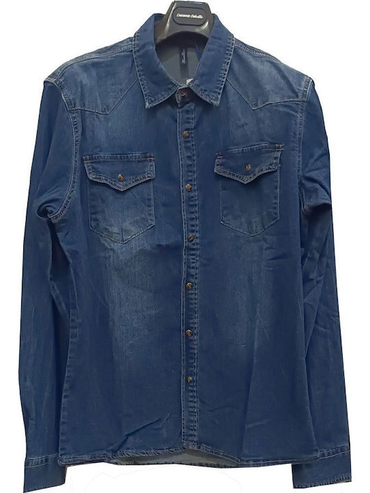 Long-sleeved Denim Shirt Jean