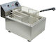 Karni Ηλεκτρική Φριτέζα 2.8kW Χωρητικότητας 6lt 26x41.5x28.5cm Hefa