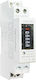 Electric Panel Kilowatt Meter Analog Rail Single Phase 20561-020