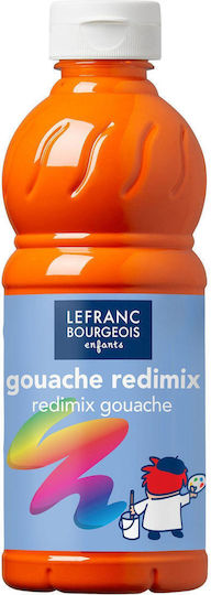 Lefranc Bourgeois Redimix Tempera Farben 201 Bright Orange 500ml 1Stück