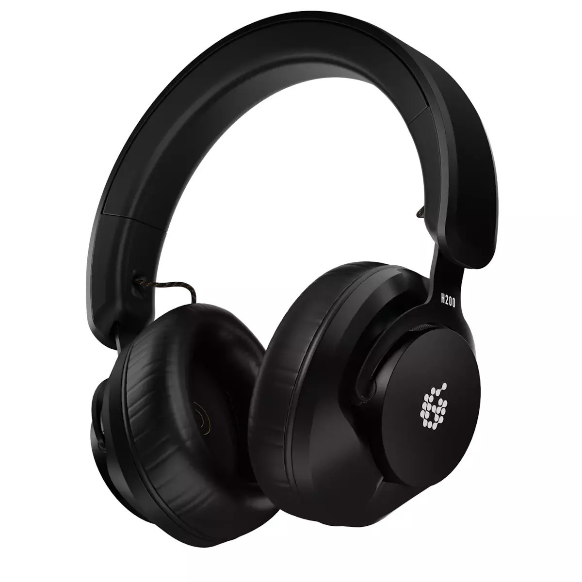 Adam H200 Over Ear Ακουστικά Μαύρα