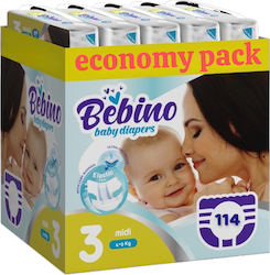 Easy Care Bebino No. 3 για 4-9kg 114τμχ Easy Care Bebino No. 3 για 4-9kg 114τμχ