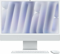 Apple iMac 24" 2024 (M4-10-Core/16GB/256GB/10-Core GPU) Nano-Texture Silver US