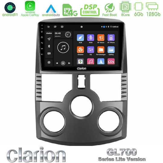 Clarion Ηχοσύστημα Αυτοκινήτου για Daihatsu Terios 2006-2017 (Bluetooth/USB/WiFi/GPS/Apple-Carplay/Android-Auto) με Οθόνη Αφής 9"