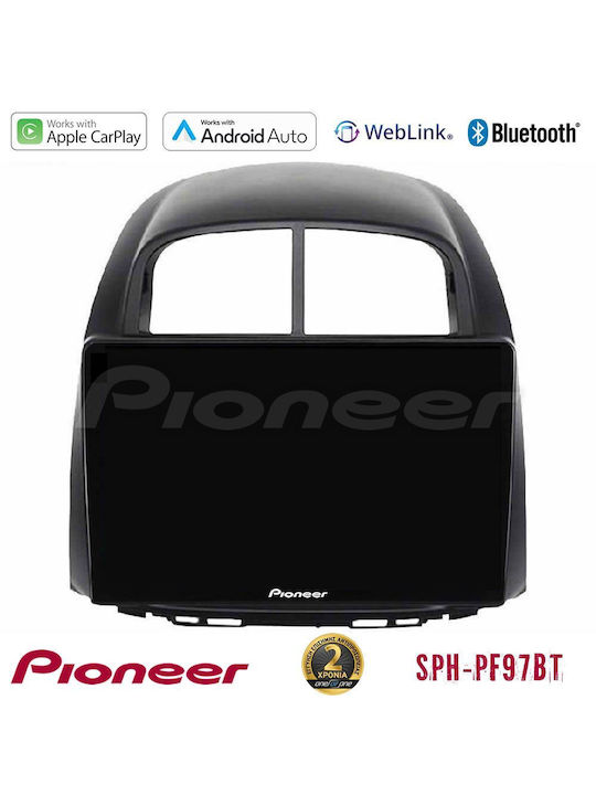 Pioneer Автомобилна Аудио Система (Блутут/USB/WiFi/GPS/Apple-Carplay/Android-Auto) с Тъчскрийн 9"