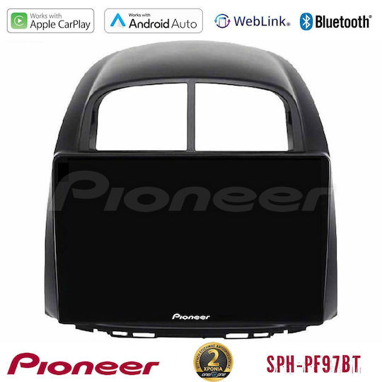 Pioneer Car Audio System for Daihatsu Sirion Subaru Justy 2006-2012 (Bluetooth/USB/WiFi/GPS/Apple-Carplay/Android-Auto) with Touch Screen 9"