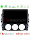 Nakamichi Auto-Audiosystem für Mazda MX-5 2006-2008 (Bluetooth/USB/AUX/WiFi/GPS/Apple-Carplay/Android-Auto) mit Touchscreen 9"