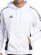 adidas Sweatshirt with Hood White