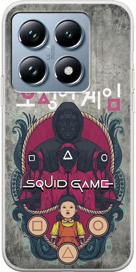 Squid Game Xiaomi 14t Pro 5g Flexibles TPU Transparentes Silikon