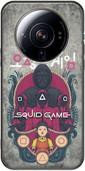 Калъф Squid Game за Xiaomi 12s Ultra, черен TPU силикон Калъф Squid Game за Xiaomi 12s Ultra, черен TPU силикон