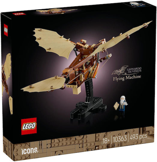 LEGO Lego Creator Leonardo Da Vinci Flugmaschine für 18+ Jahre 493 Stück